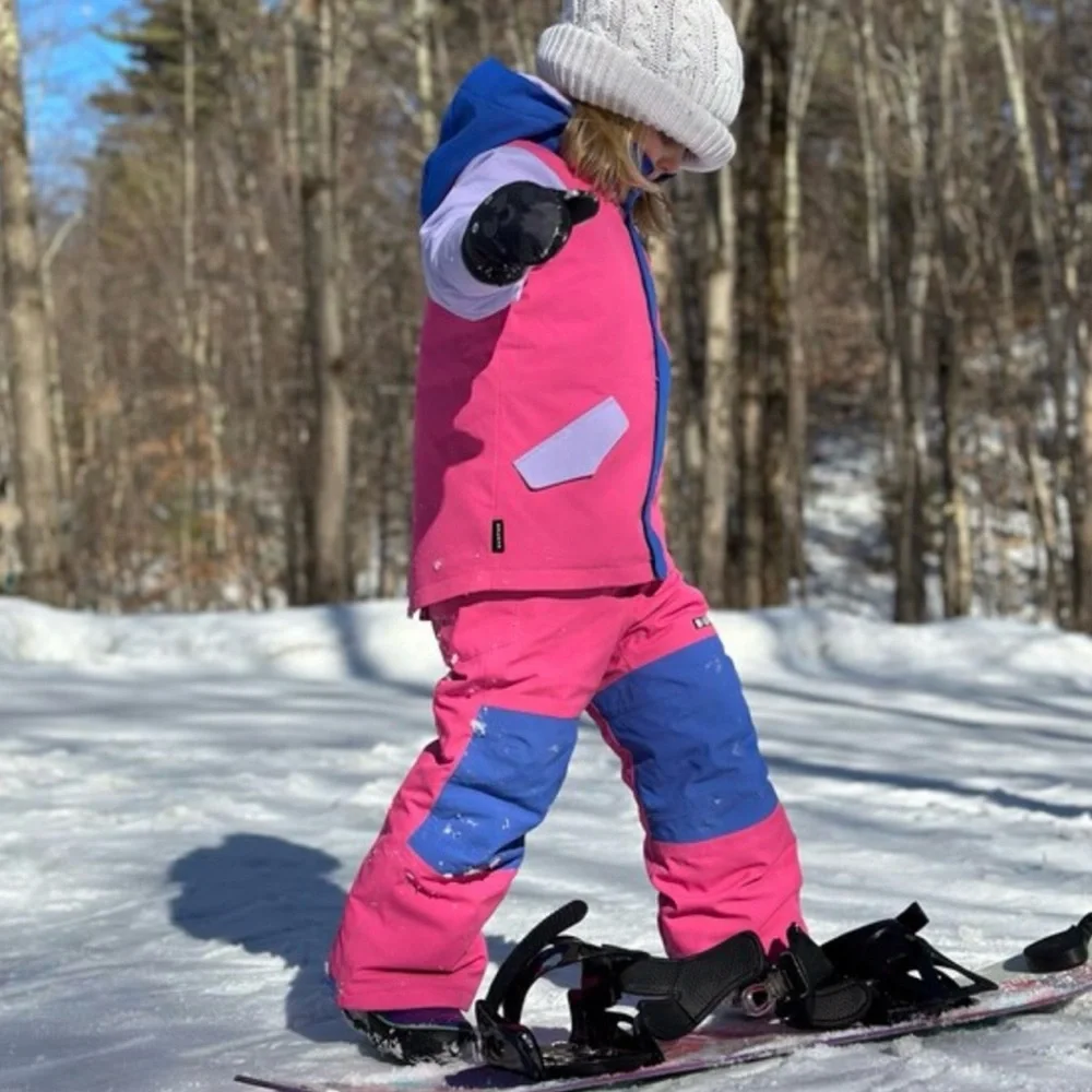 Burton Girls Toddlers' Burton Maven 2L Bib Pants, Fuchsia Fusion - Size 2T